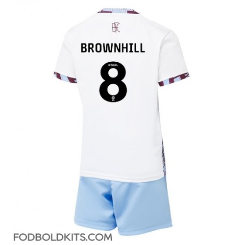 Burnley Josh Brownhill #8 Tredje sæt Børn 2024-25 Kortærmet (+ Korte bukser)